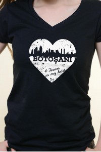 Tricou Botosani Forever In My Heart Tricou Botosani Forever In My Heart
